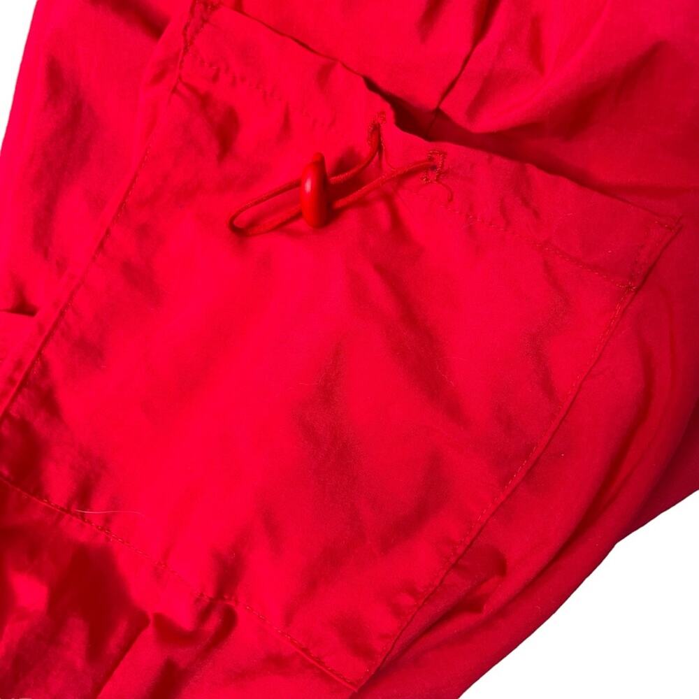Urban Outfitters Urban Renewal Red Nylon Jogger Pants Size M - Picture 6 of 8